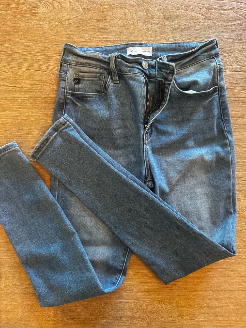 KanCan Medium Blue High-Rise Skinny Jeans